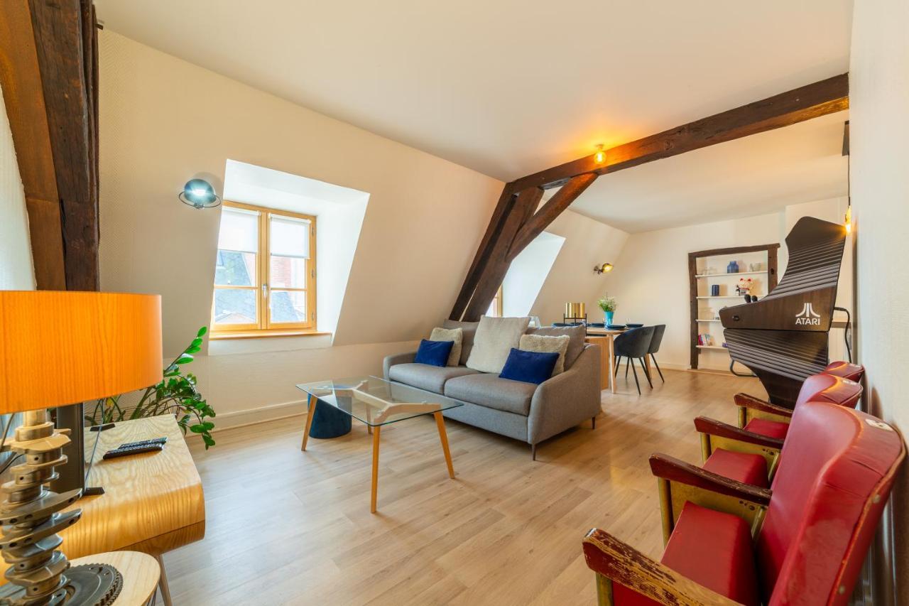 Апартаменти Happy Loft - Centre Historique + Parking Prive Блуа Екстер'єр фото